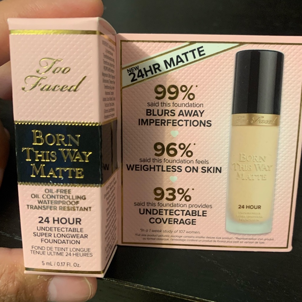 Too Faced Born This Way 24hour Matte Foundation mini